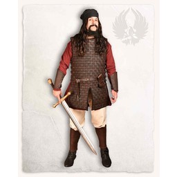 Læder rustning Ragur, sort - Celtic Webmerchant