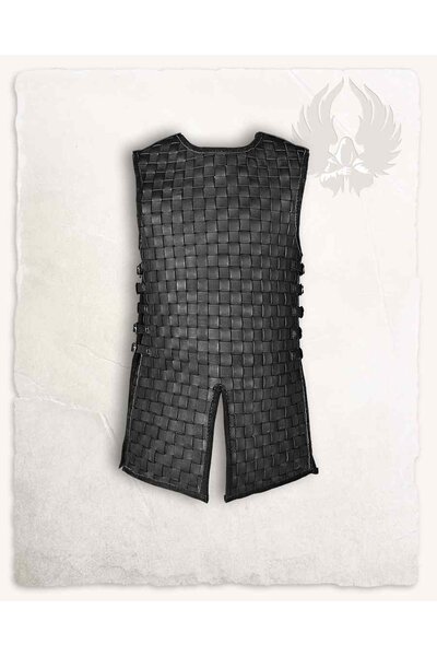 Armor de cuero Ragur, negro - Celtic Webmerchant