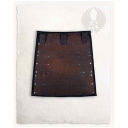 Leather tassets Quintus, brown - Celtic Webmerchant