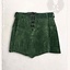 Leather skirt Nuala, green - Celtic Webmerchant