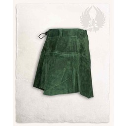 Gonna in pelle nuala, verde - Celtic Webmerchant