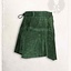 Gonna in pelle nuala, verde - Celtic Webmerchant