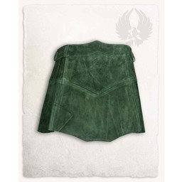 Falda de cuero Nuala, verde - Celtic Webmerchant