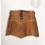 Falda de cuero Nuala, marrón claro - Celtic Webmerchant