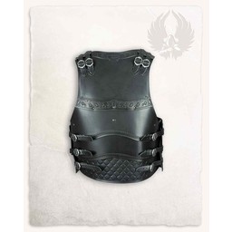 Armure en cuir Gawain, noir - Celtic Webmerchant