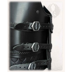 Armure en cuir Gawain, noir - Celtic Webmerchant