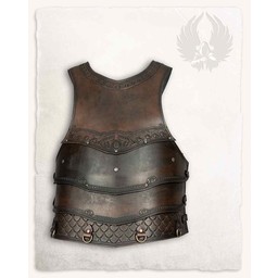 Armure en cuir Gawain, marron - Celtic Webmerchant