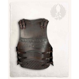 Armure en cuir Gawain, marron - Celtic Webmerchant