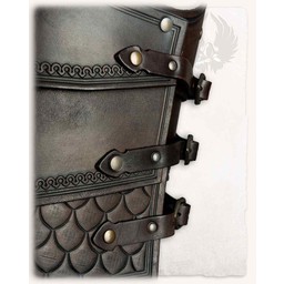 Armure en cuir Gawain, marron - Celtic Webmerchant