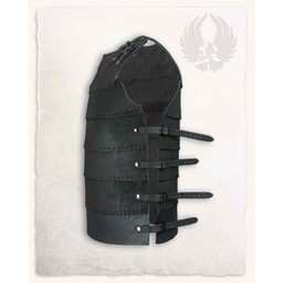 Armor de cuero Erend, negro - Celtic Webmerchant