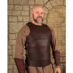 Armure en cuir Erend, marron - Celtic Webmerchant