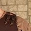 Leather armor Erend, brown - Celtic Webmerchant