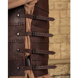 Leather armor Erend, brown - Celtic Webmerchant