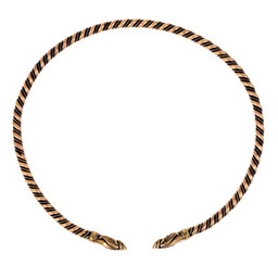 Couple viking avec têtes de corbeau, bronze - Celtic Webmerchant