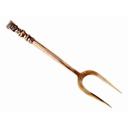 Middelaldergaffel med pigerhoved - Celtic Webmerchant