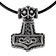 Ödeshög mjolnir avec nœuds, argenté - Celtic Webmerchant