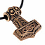 Ödeshög mjolnir med knutwork, brons - Celtic Webmerchant
