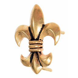 Ajustement de ceinture médiévale, fleur de lys - Celtic Webmerchant