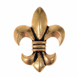 Ajustement de ceinture médiévale, fleur de lys - Celtic Webmerchant