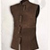 Mytholon Leather vest Orthello, brown - Celtic Webmerchant