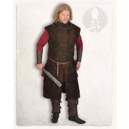 Tabard Justus, brunt läder - Celtic Webmerchant