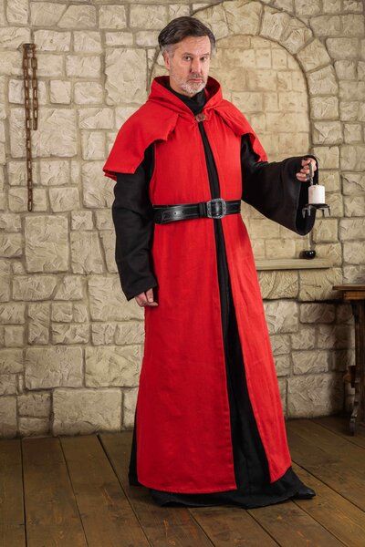 Manteau abraxas, rouge - Celtic Webmerchant