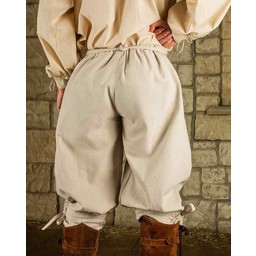 Pantalones vikingos Ketill, color crema - Celtic Webmerchant