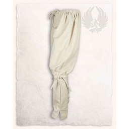 Pantalones vikingos Ketill, color crema - Celtic Webmerchant