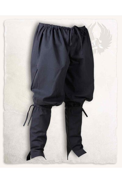 Pantaloni vichinghi Ketill, neri - Celtic Webmerchant