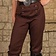 Mytholon Pollard Pirate Trousers, Brown - Celtic Webmerchant