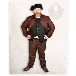 Pantalon pirate de Pollard, brun - Celtic Webmerchant