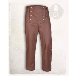 Pantalon pirate de Pollard, brun - Celtic Webmerchant