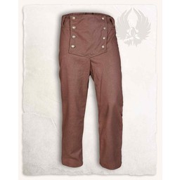 Pollard pirackie spodnie, brązowe - Celtic Webmerchant