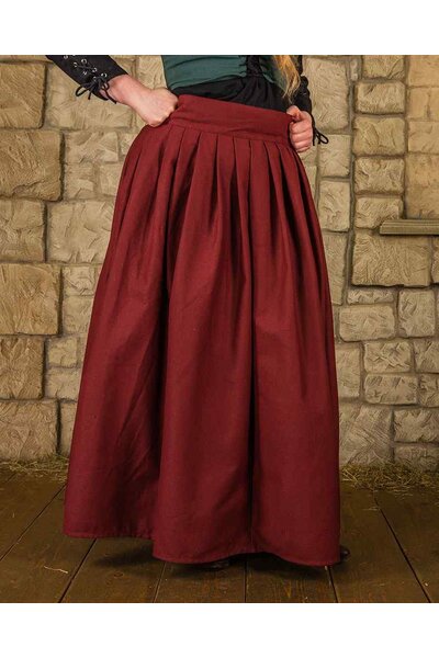 Spódnica Anna, Burgundia - Celtic Webmerchant