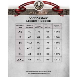 Annabelle Corset Lijfje Bordeaux - Celtic Webmerchant