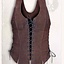 Cathy Bodice, Brown Suede - Celtic Webmerchant