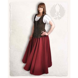 Cathy Bodice, Brown Suede - Celtic Webmerchant