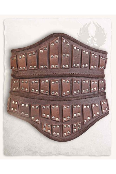 Evandra læderkorset, brun - Celtic Webmerchant