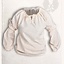 Middelalderlig bluse kara, fløde - Celtic Webmerchant