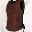 Læder Bodice Lucy, Brown - Celtic Webmerchant