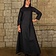Mytholon Unterkleid Marita, leichte Baumwolle, schwarz - Celtic Webmerchant