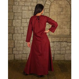 Camisón Marita, algodón ligero, borgoña - Celtic Webmerchant