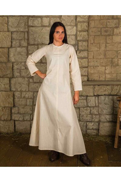 Underkjole Marita, lys bomuld, fløde - Celtic Webmerchant