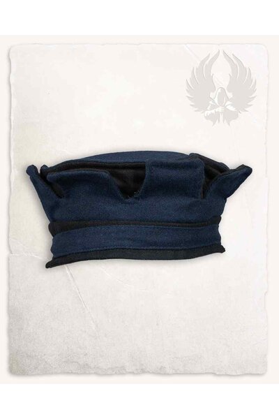 Renaissance Hat Lorenz, czarno-niebieski - Celtic Webmerchant