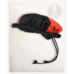 Beret Jorg, noir-rouge - Celtic Webmerchant