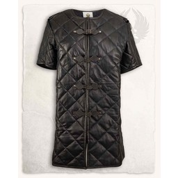 Cuero gambeson haldur, negro - Celtic Webmerchant