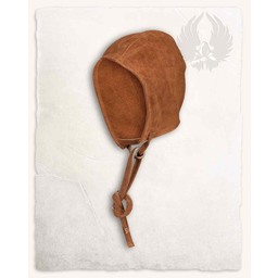 Suede cap Martinus, light brown - Celtic Webmerchant