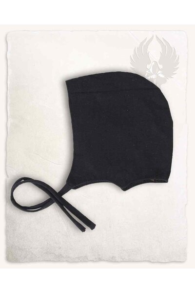 Bonnet médiéval Lisbeth noir - Celtic Webmerchant