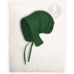 Capuche médiévale Greta, vert - Celtic Webmerchant