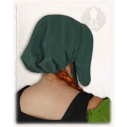 Capuche médiévale Greta, vert - Celtic Webmerchant